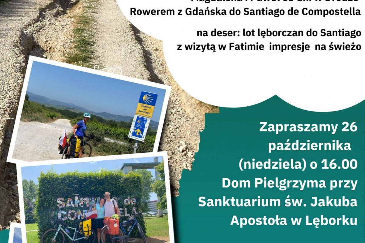 Spotkanie  z Magdaleną i Pawłem -  caminowiczami z Gdańska