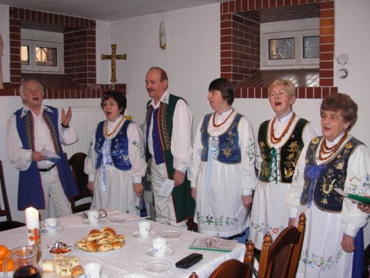 Spotkanie opłatkowe  członków Stowarzyszenia św. Jakuba Ap. w Lęborku