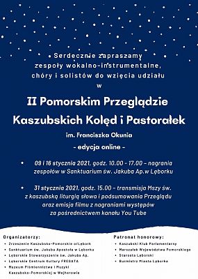 Tajemnice promocji kaszubskiego wydarzenia ! Hej  - kolędo, pastorałko!