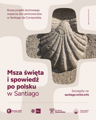 Msza św. i spowiedź po polsku w Santiago.
