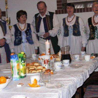 Spotkanie opłatkowe  członków Stowarzyszenia św. Jakuba Ap. w Lęborku