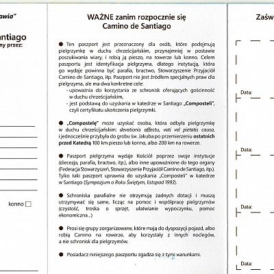 Paszport Pielgrzyma